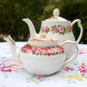 You can't beat afternoon tea with vintage china